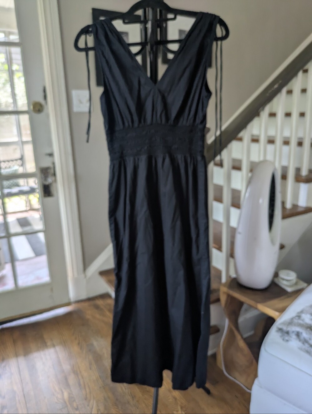 Black Cotton Sundress Old Navy